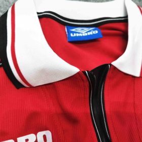 Retro Manchester United 1998/99 Home Long Sleeve Jersey - Image 4