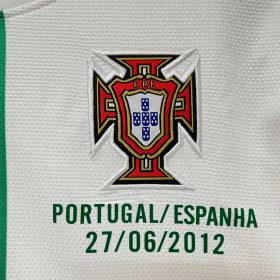 Retro Portugal 2012 Euro Cup Away Long Sleeve Jersey - Image 4