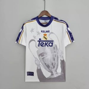 Retro Real Madrid 1998 UCL Winners Signed Jersey