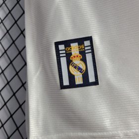 Retro Real Madrid 1998/00 Home Long Sleeve Jersey - Image 5