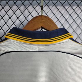 Retro Real Madrid 1998/00 Home Long Sleeve Jersey - Image 14