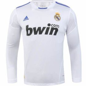 Retro Real Madrid 2010/11 Home Long Sleeve Jersey