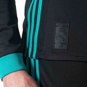 Retro Real Madrid 2017/18 Away Long Sleeve Jersey - Image 3