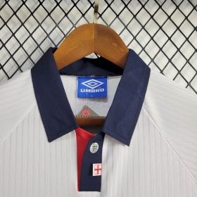 Retro England 1998 Home Long Jersey - Image 6