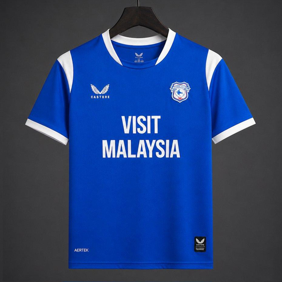 a72462b19d509d587c0c044b Mens Cardiff City F.C. 2026/27 Home Jersey - Image 1