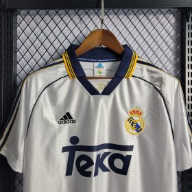 Retro Real Madrid 1998/00 Home Jersey - Image 3