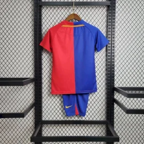 Retro Barcelona 2008/09 Home Kids Kit - Image 4