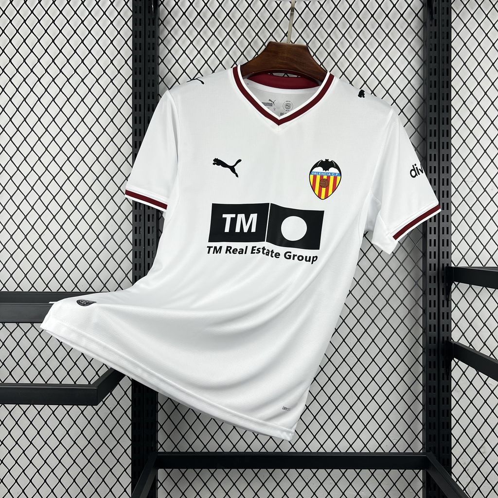 e23e2eb61f3c49ba Mens Valencia CF 2026/27 Home Jersey - Image 1