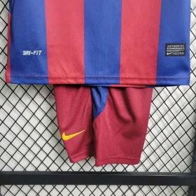 Retro Barcelona 2010/11 Home Kids Kit - Image 7