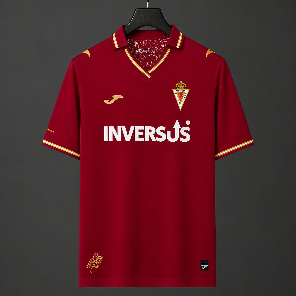 f0a5c850deecb04be7c6f8e1 Mens Real Murcia 2026/27 Home Jersey - Image 1