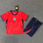 Kids England 2026 World Cup Away Jersey Kit