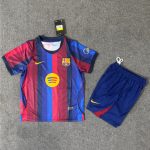 Barcelona 2026/27 Home Kids Kit