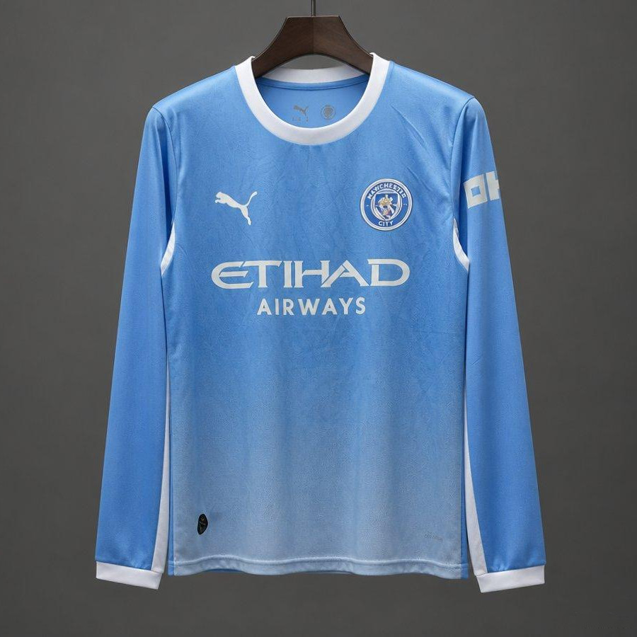 ab77b42f3f149999617cf6d4 Manchester City 2026/27 Home Long Sleeve Mens Jersey - Image 1