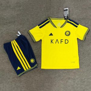 Kids Al-Nassr FC 2026/27 Home Kit