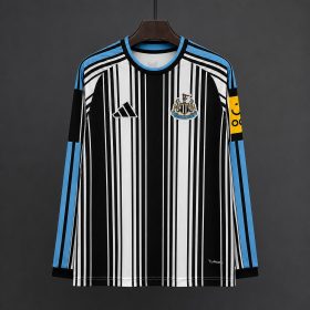 Mens Newcastle United 2026/27 home Long Sleeve Jersey