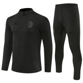 Mens Manchester United 2026/27 Half-Zip Sweater+Pant