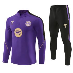 Mens Barcelona 2026/27 Half-Zip Sweater+Pant