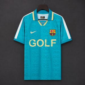 26/27 Barcelona x Golf Wang El Clasico Light Blue Jersey